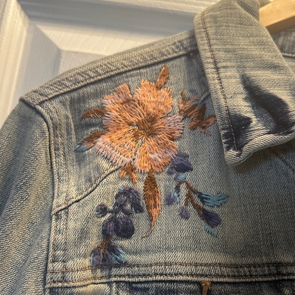 SUNDANCE Embroidered Denim Jacket - Picture 2 of 6